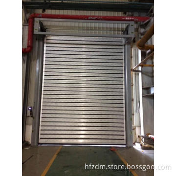 automatic metal hard fast door